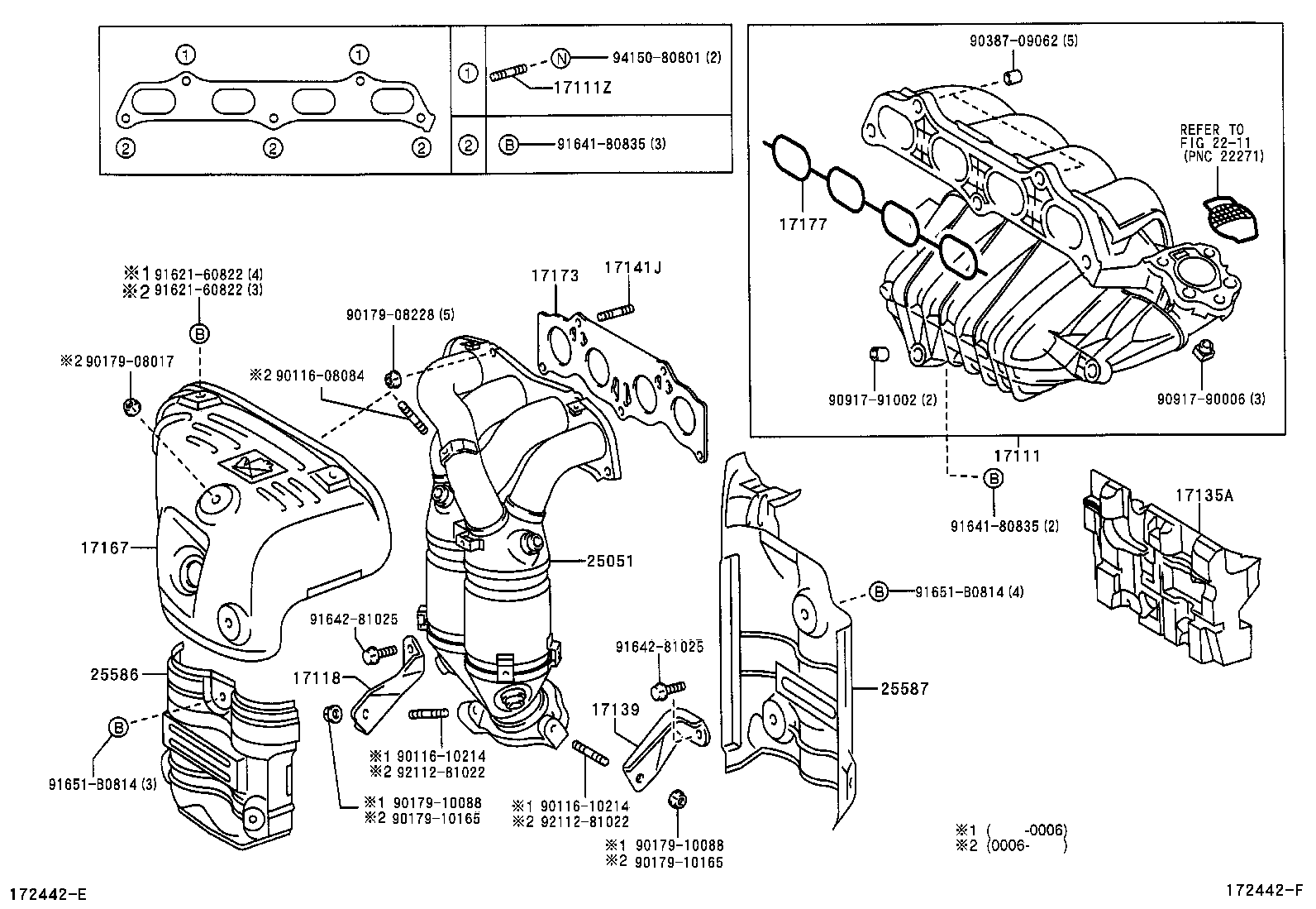 17118-27030 STAY, MANIFOLD product image