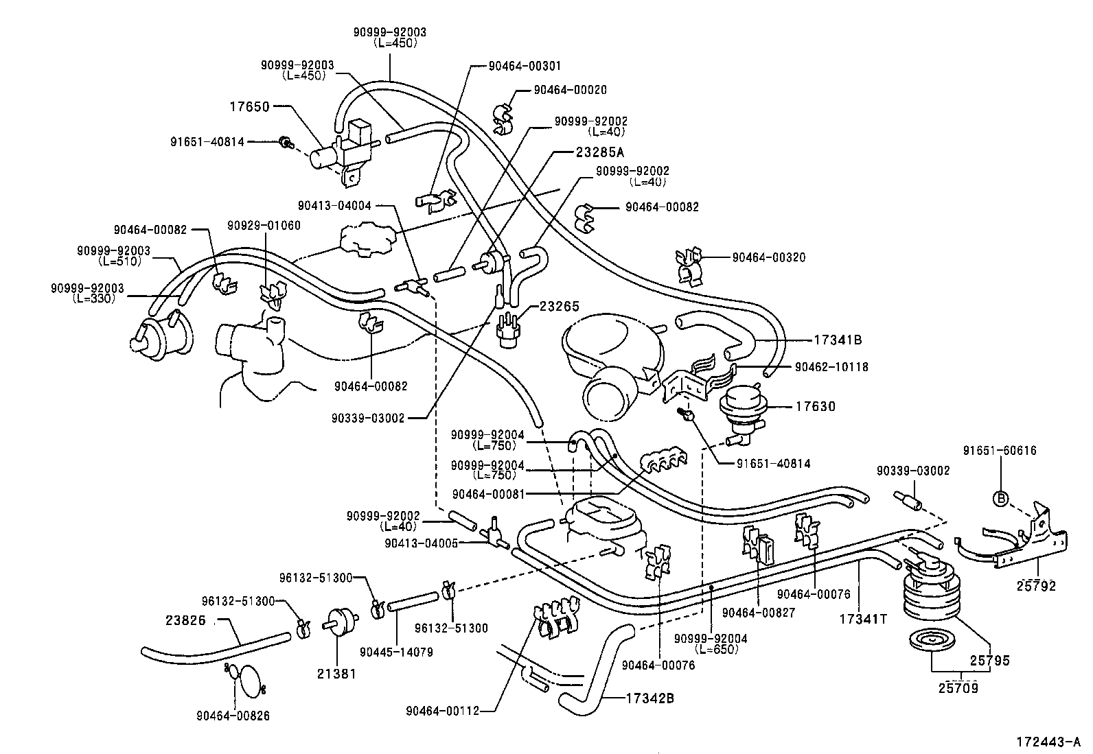 25860-13060 VALVE ASSY, VACUUM SWITCHING, NO.1 product image