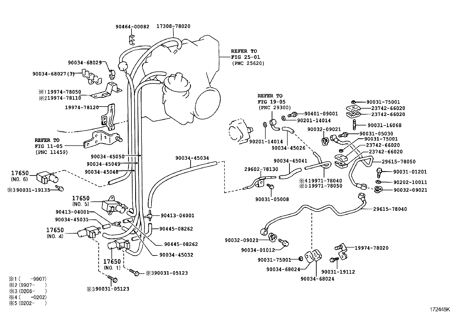 25860-75281 VALVE ASSY, VACUUM SWITCHING, NO.1 product image