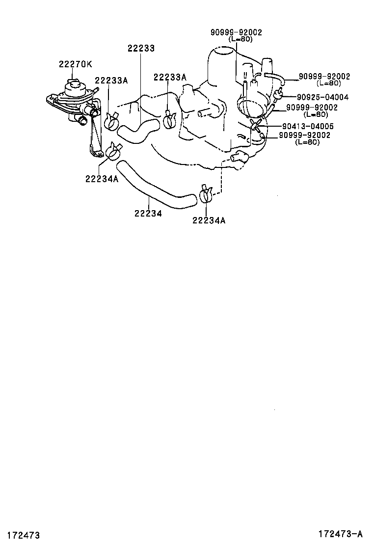 25860-75281 VALVE ASSY, VACUUM SWITCHING, NO.1 product image