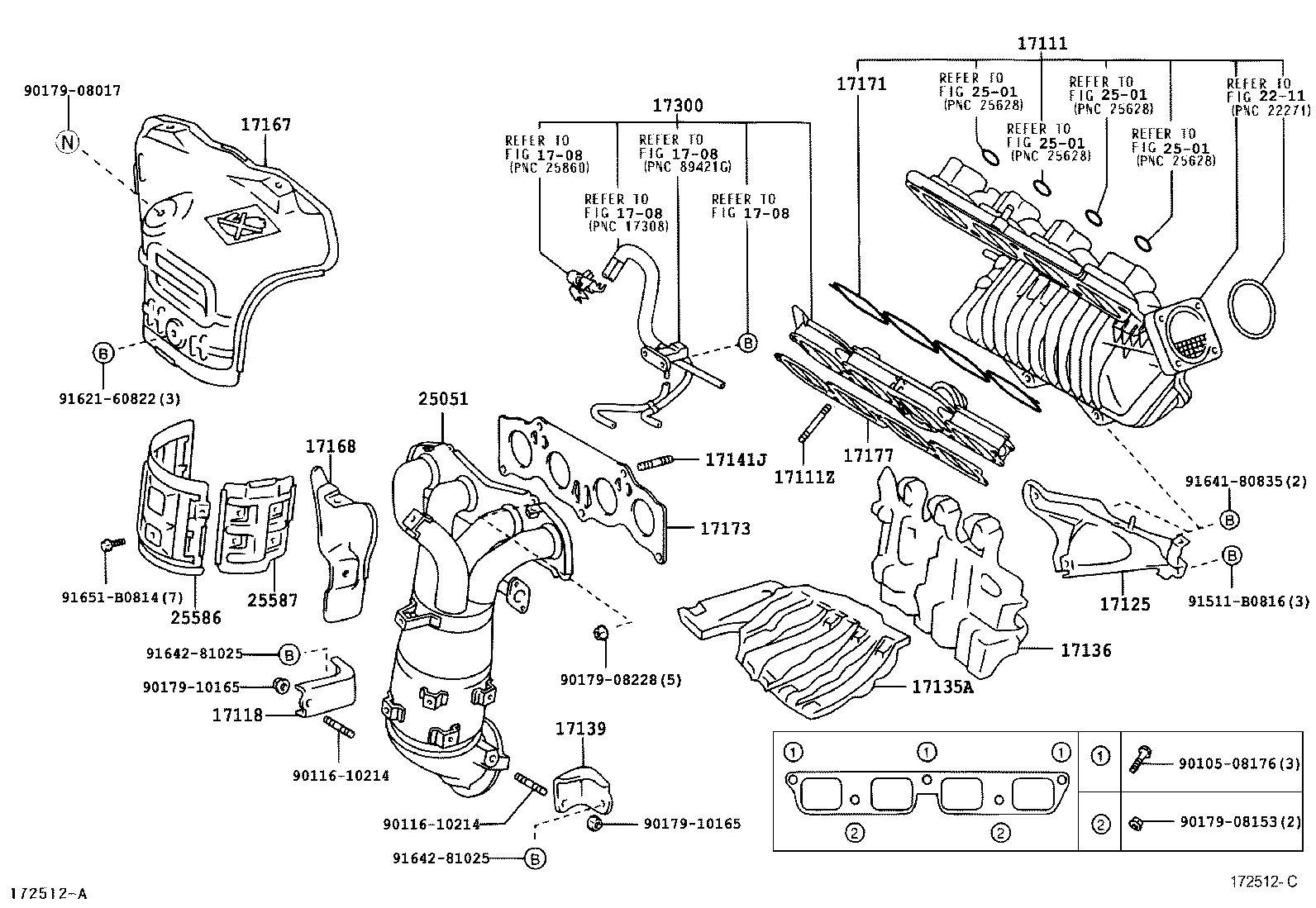25508-74320 CONVERTER SUB-ASSY, MANIFOLD product image