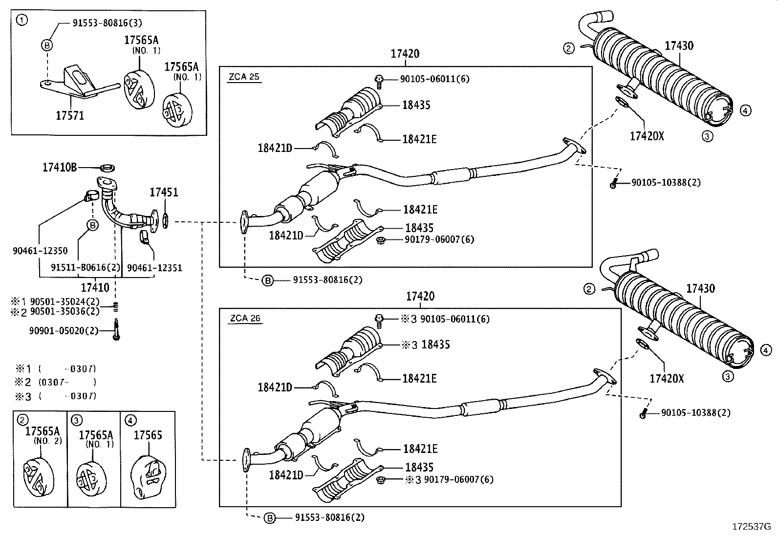 17430-27130 PIPE ASSY, EXHAUST, TAIL product image
