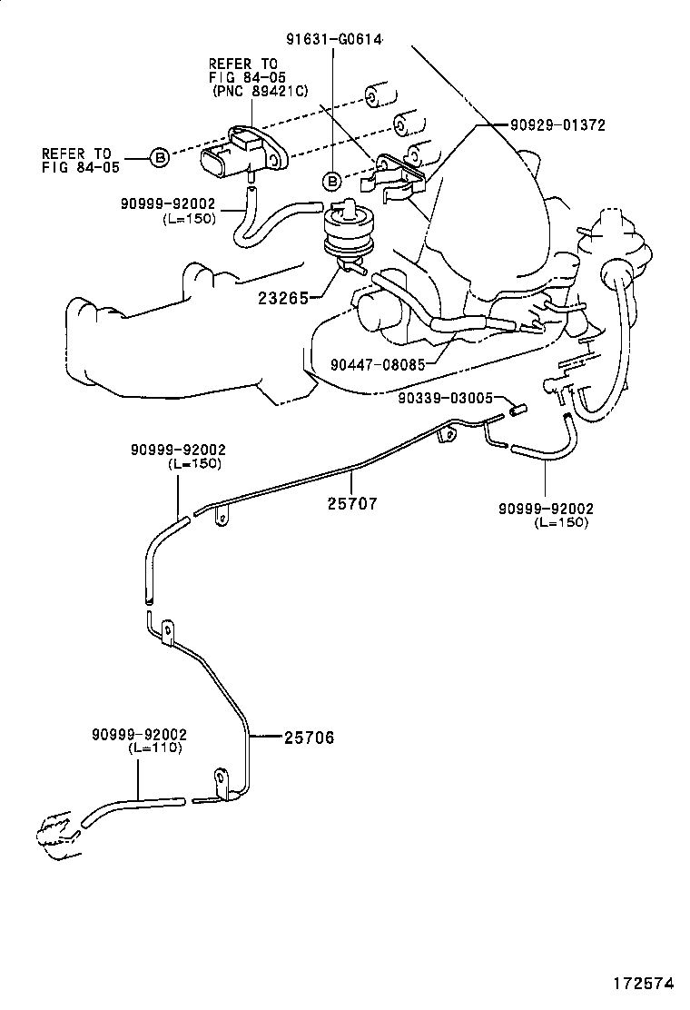 25860-75181 VALVE ASSY, VACUUM SWITCHING, NO.1 product image