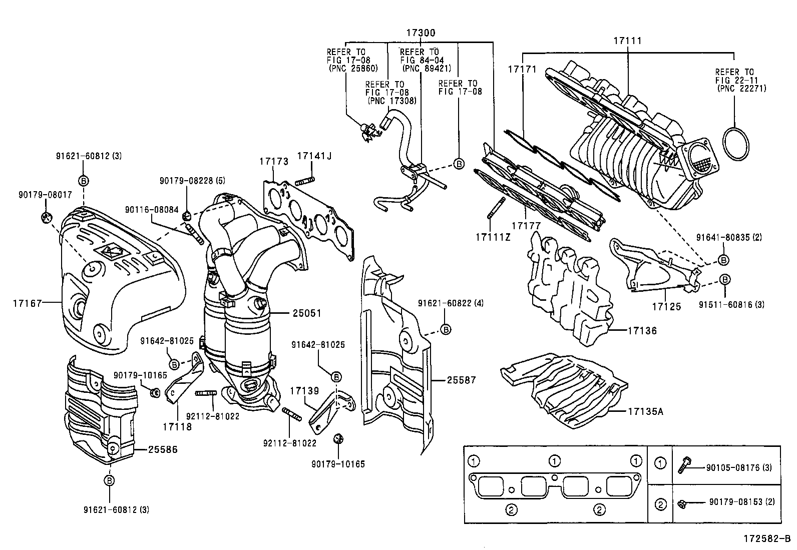 17101-02080 MANIFOLD, INTAKE product image