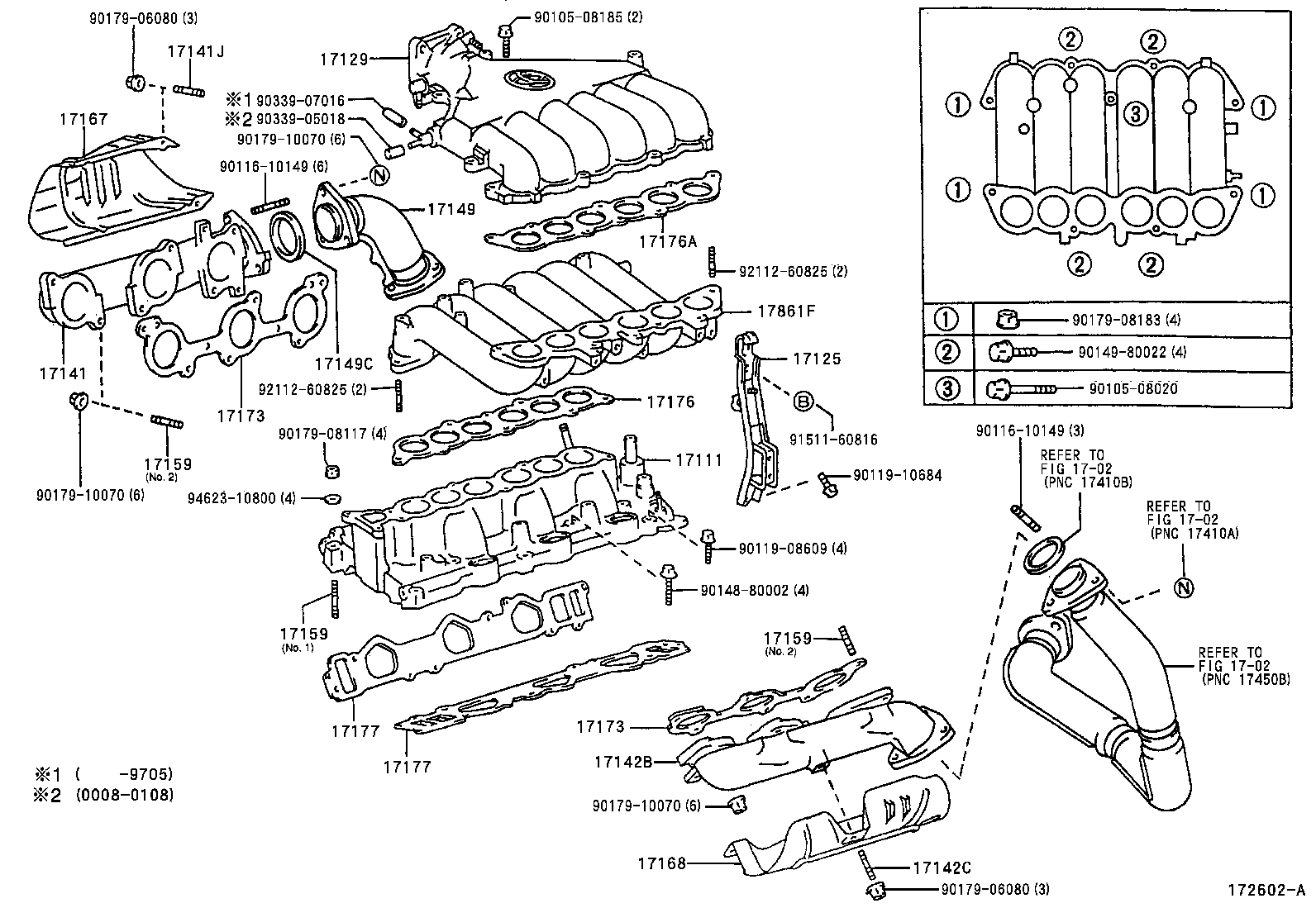 17111-67050 MANIFOLD, INTAKE product image