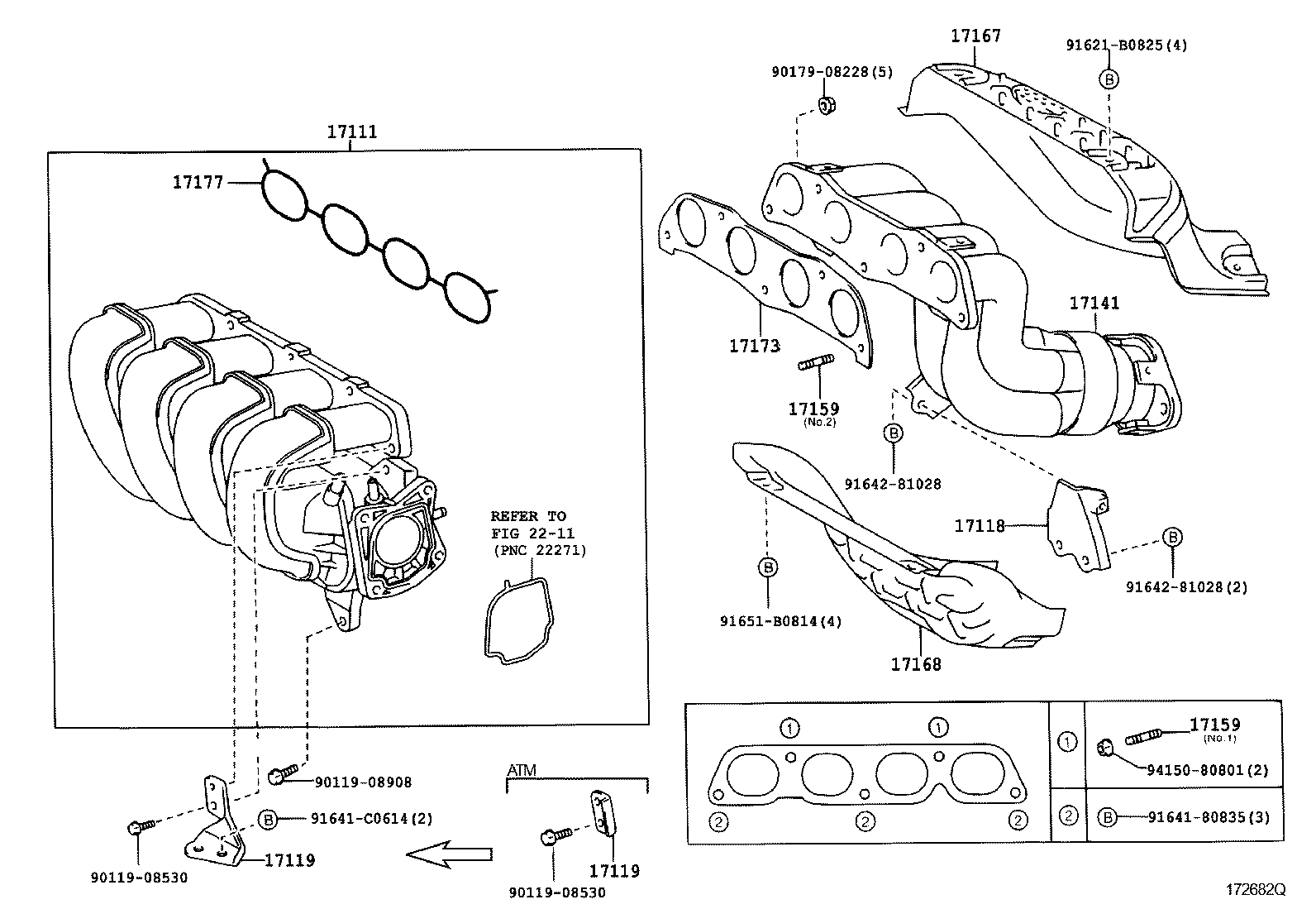 17120-0D032 MANIFOLD, INTAKE product image