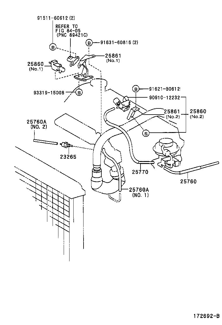 17302-02011 HOSE SUB-ASSY, AIR product image