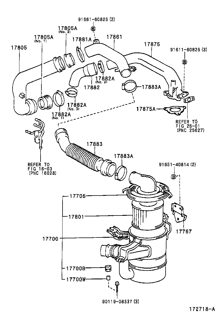 17705-64210 CAP SUB-ASSY, AIR CLEANER product image
