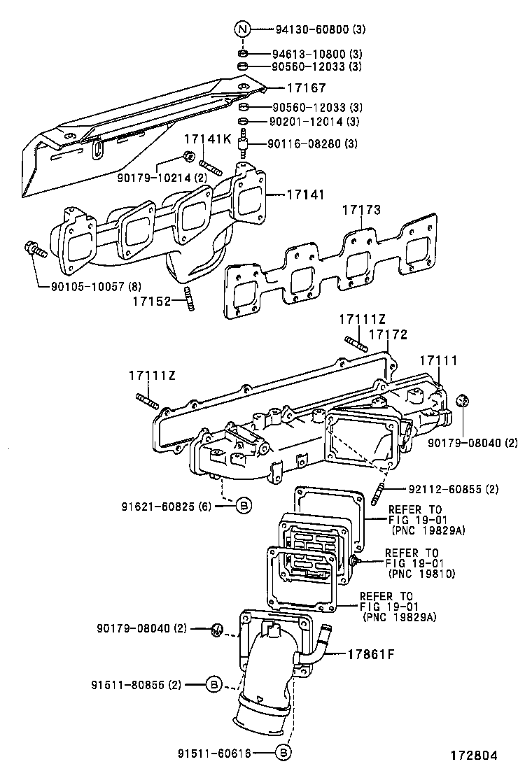 17103-78140 PIPE, INTAKE product image