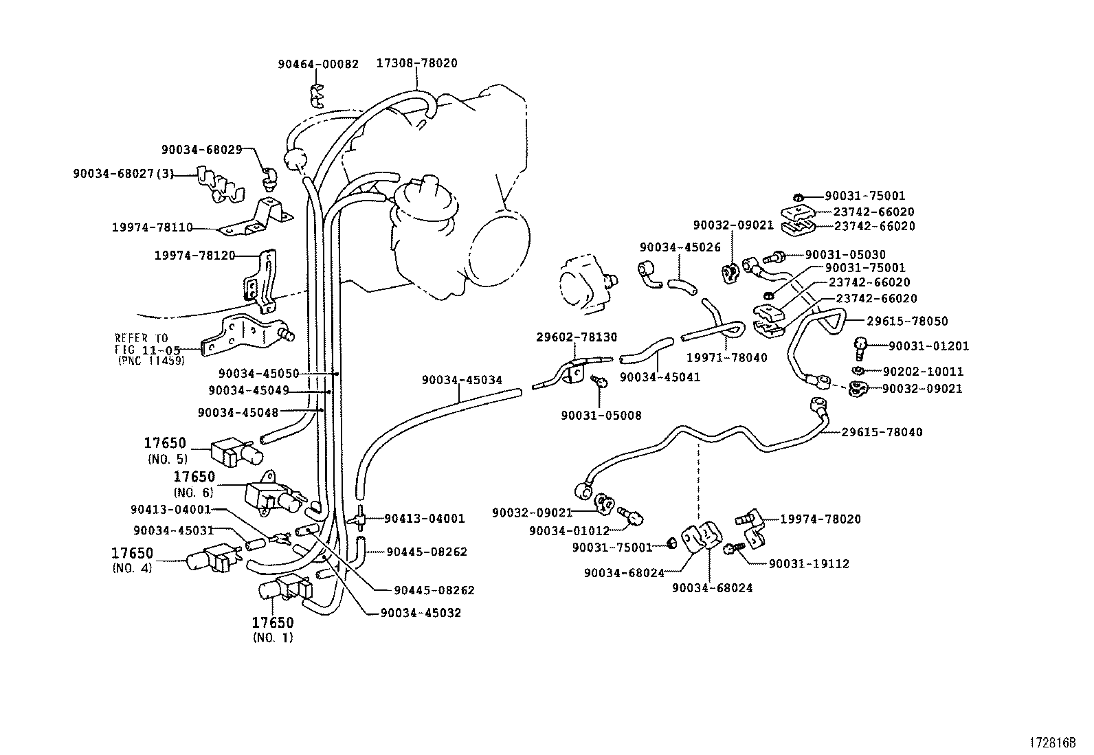 89470-37030 VALVE ASSY, VACUUM SWITCHING product image