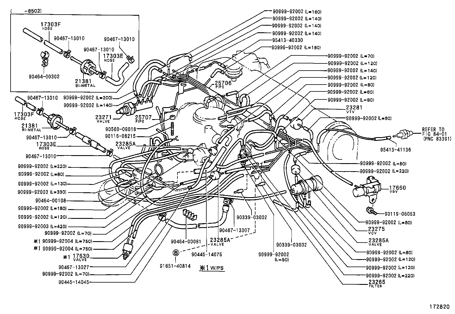 17630-16020 VALVE ASSY, AIR CONTROL product image