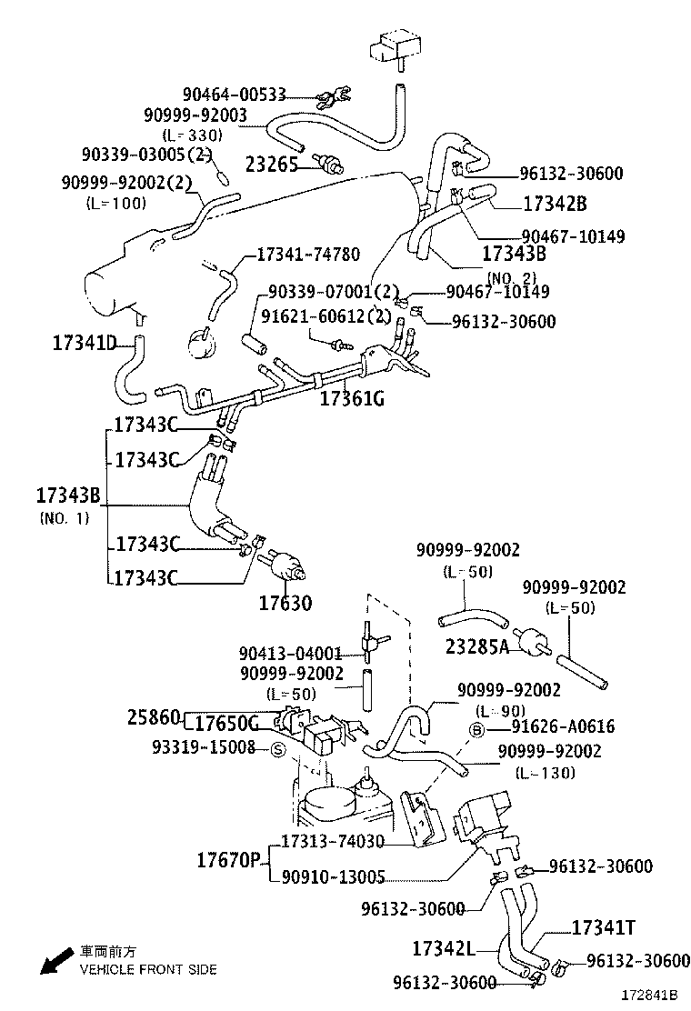 25701-70010 VALVE SET, EMISSION CONTROL product image