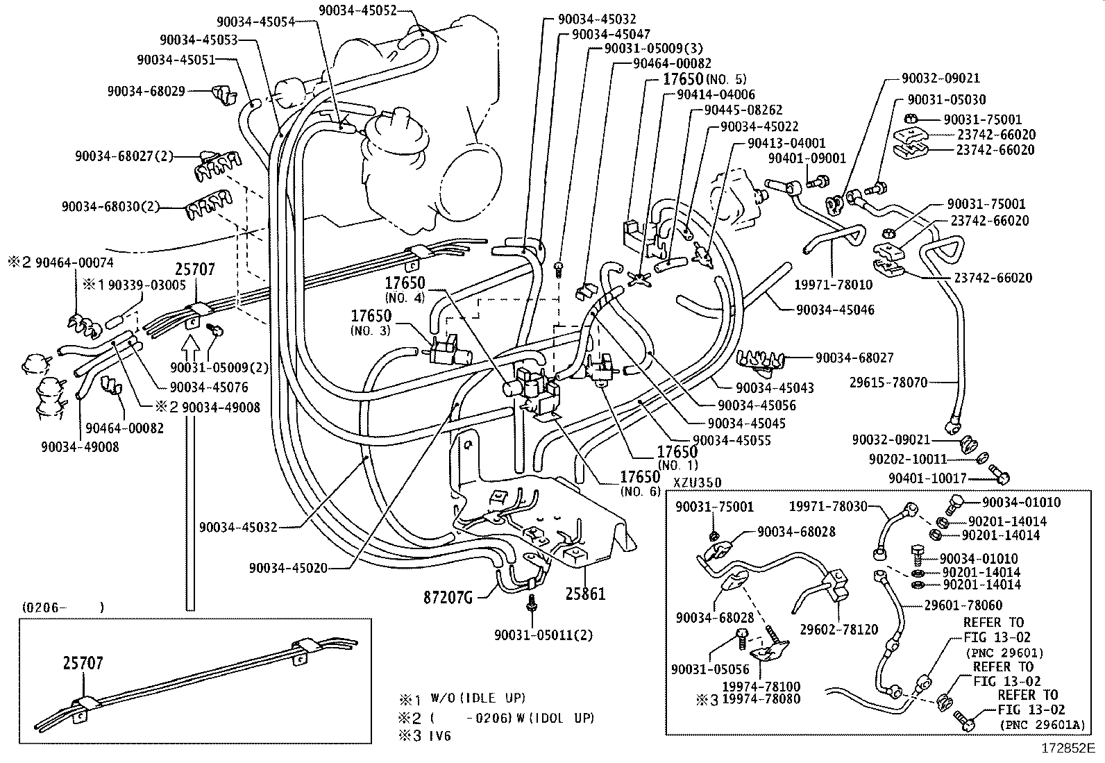 25860-75281 VALVE ASSY, VACUUM SWITCHING, NO.1 product image