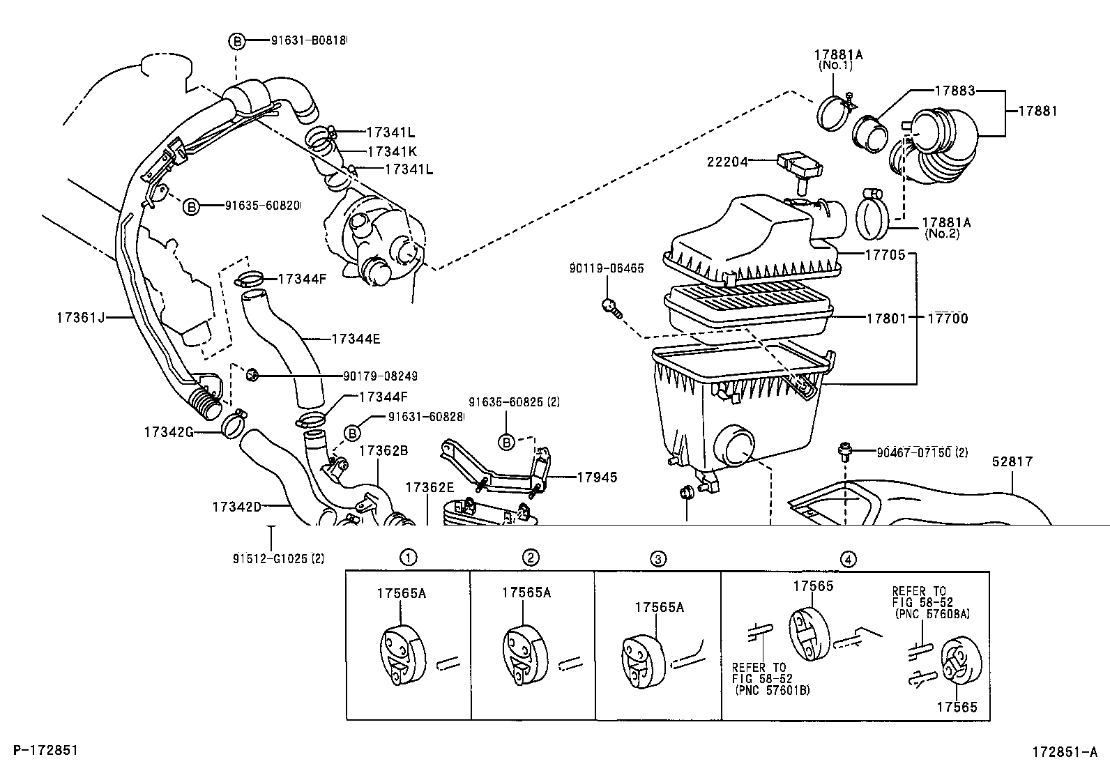 17700-28090 CLEANER ASSY, AIR product image