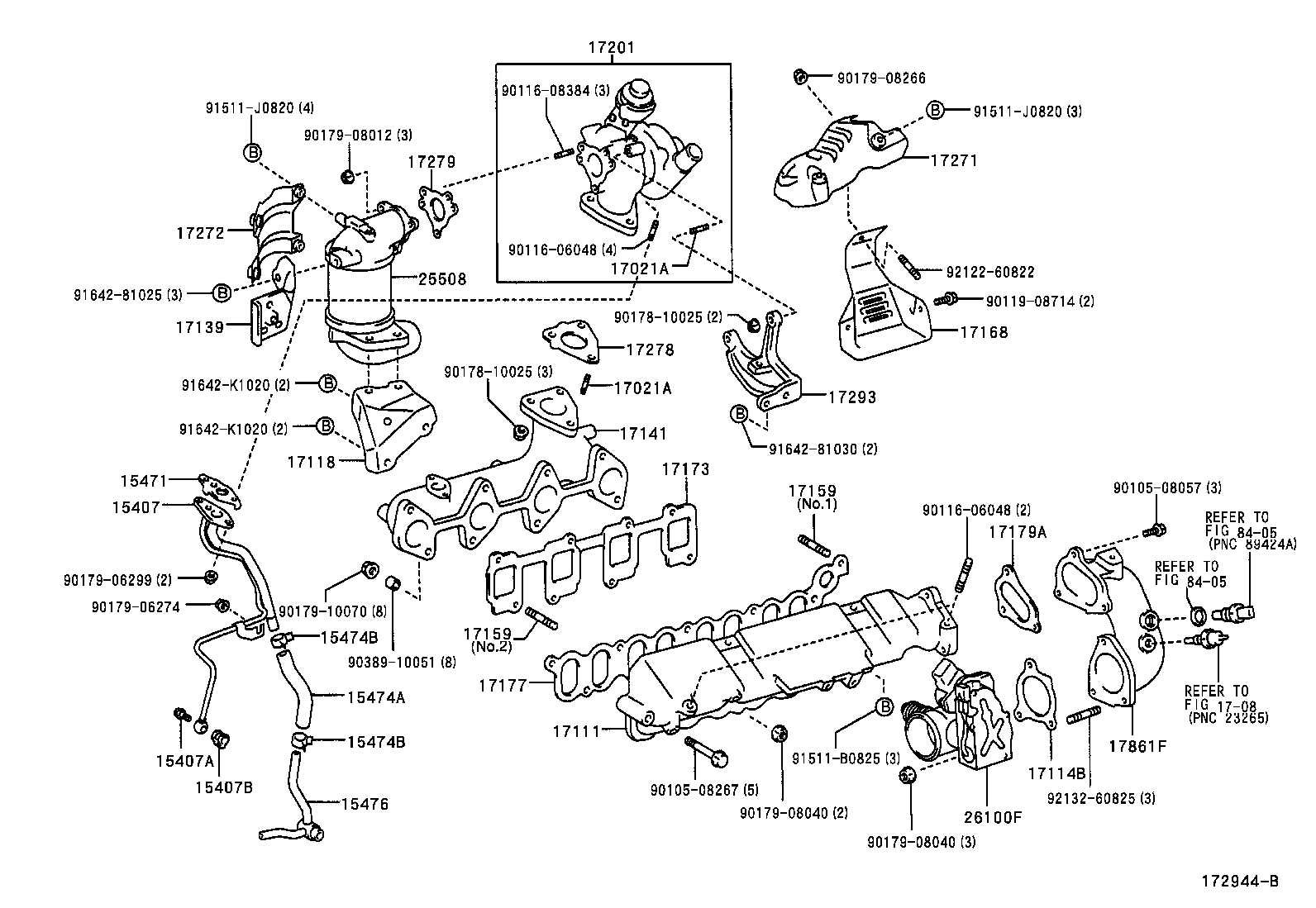 17118-22050 STAY, MANIFOLD product image