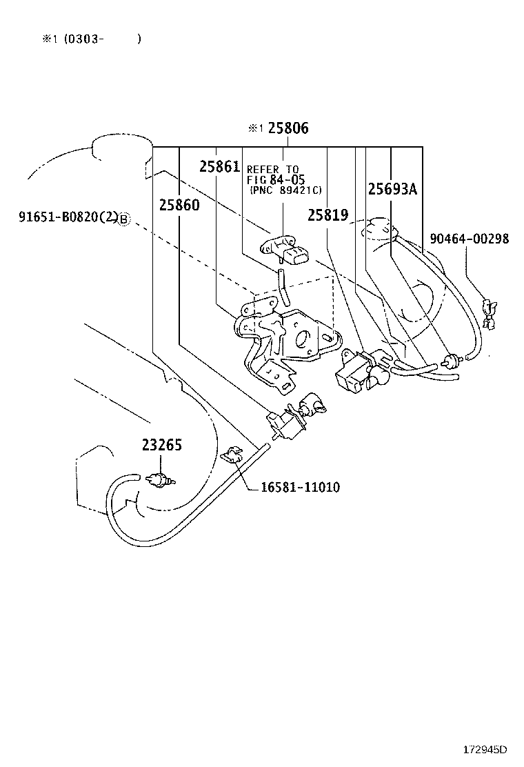 25819-27040 VALVE ASSY, VACUUM REGULATING product image