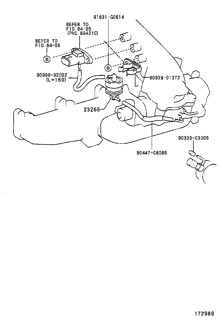 17344-65010 HOSE, AIR, NO.4 product image