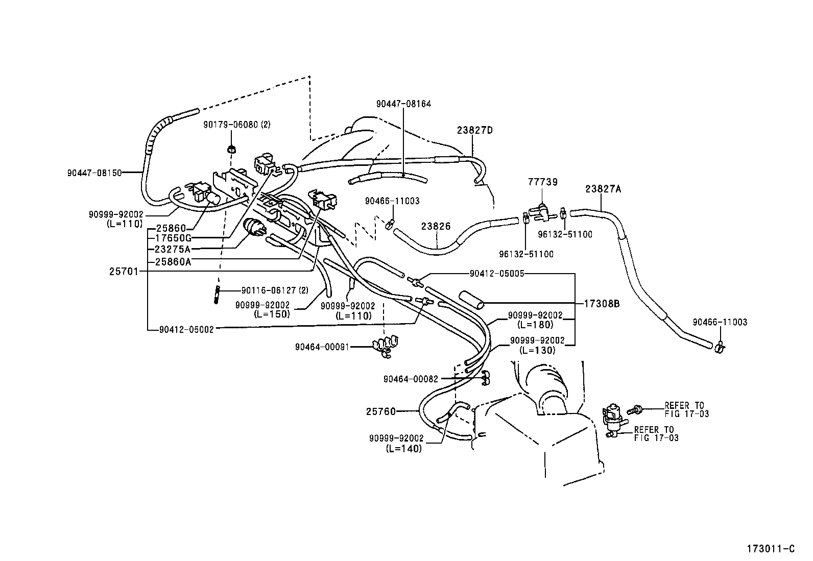 Thumbnail 2 for 17308-0A070