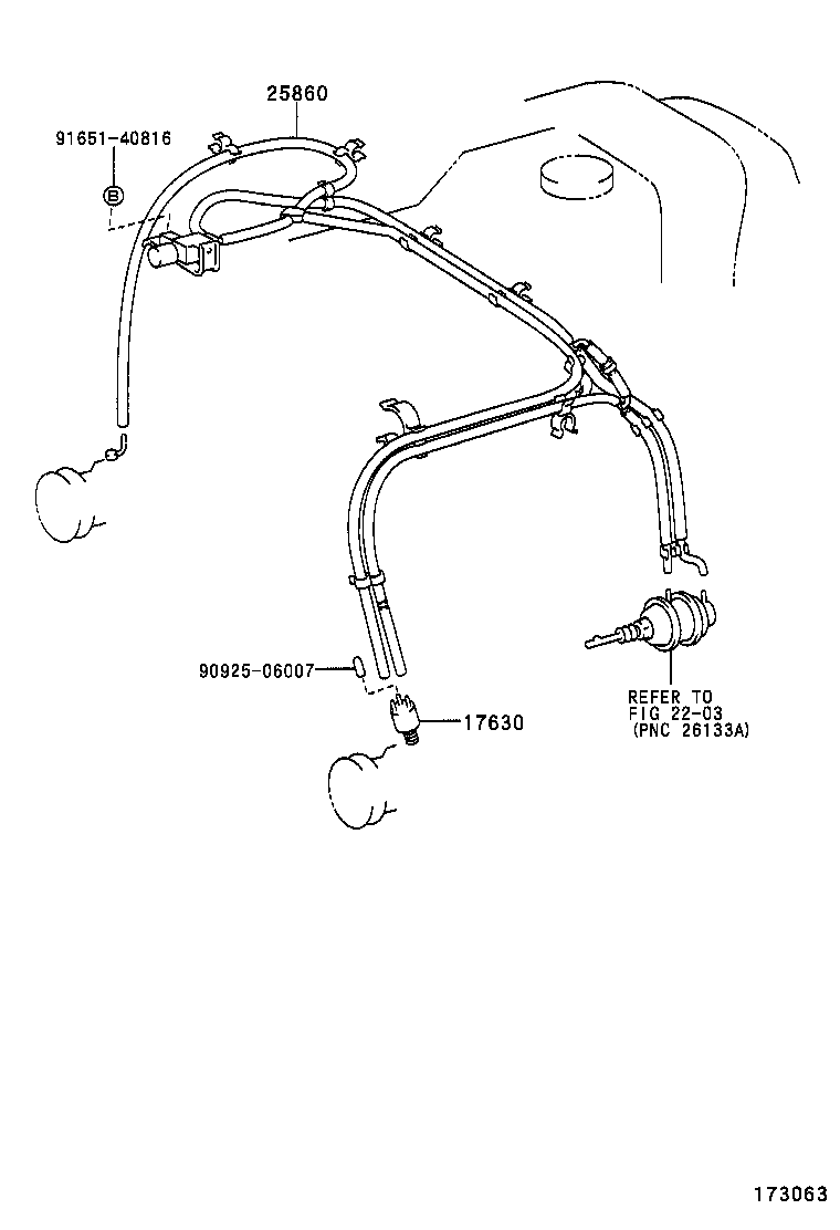 90910-12121 VALVE, DUTY VACUUM SWITCHING product image