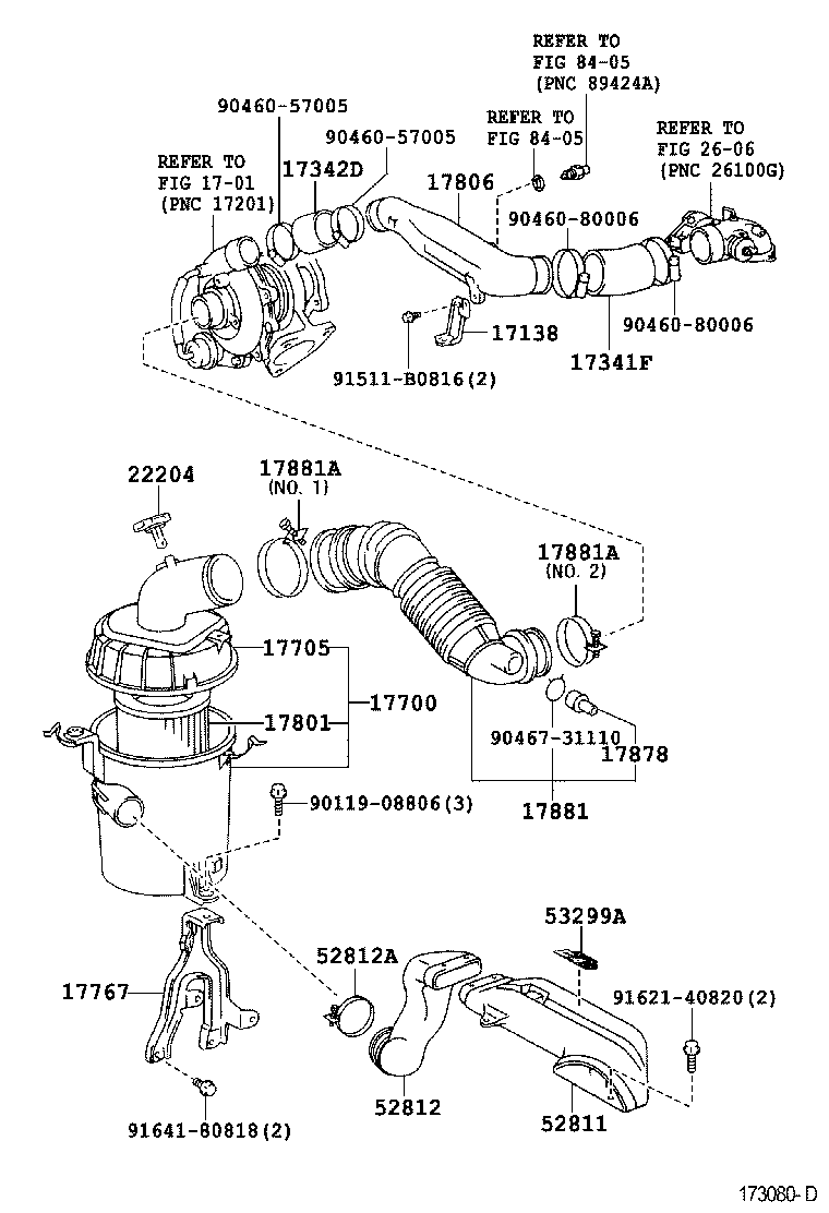 17700-75110 CLEANER ASSY, AIR product image