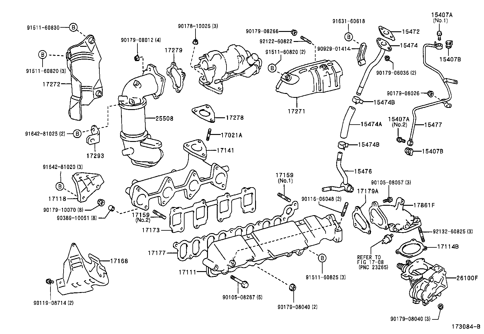 17120-22060 MANIFOLD, INTAKE product image