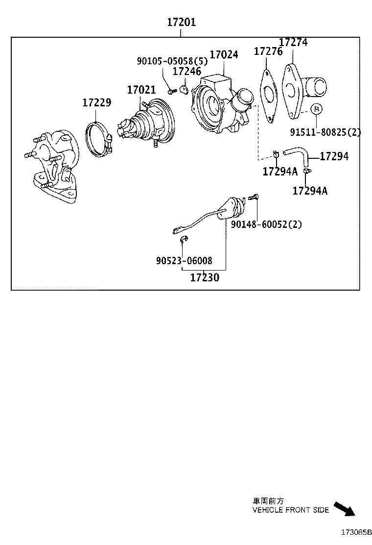 17120-0D110 MANIFOLD, INTAKE product image