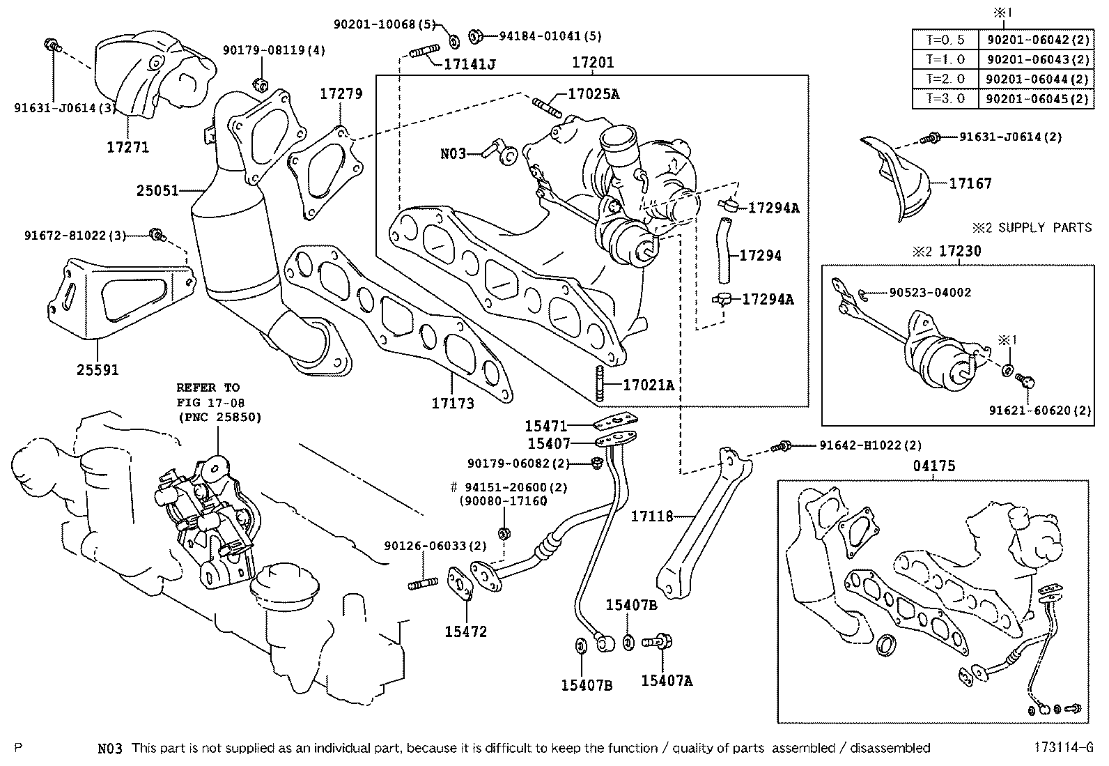 17101-23020 MANIFOLD, INTAKE product image