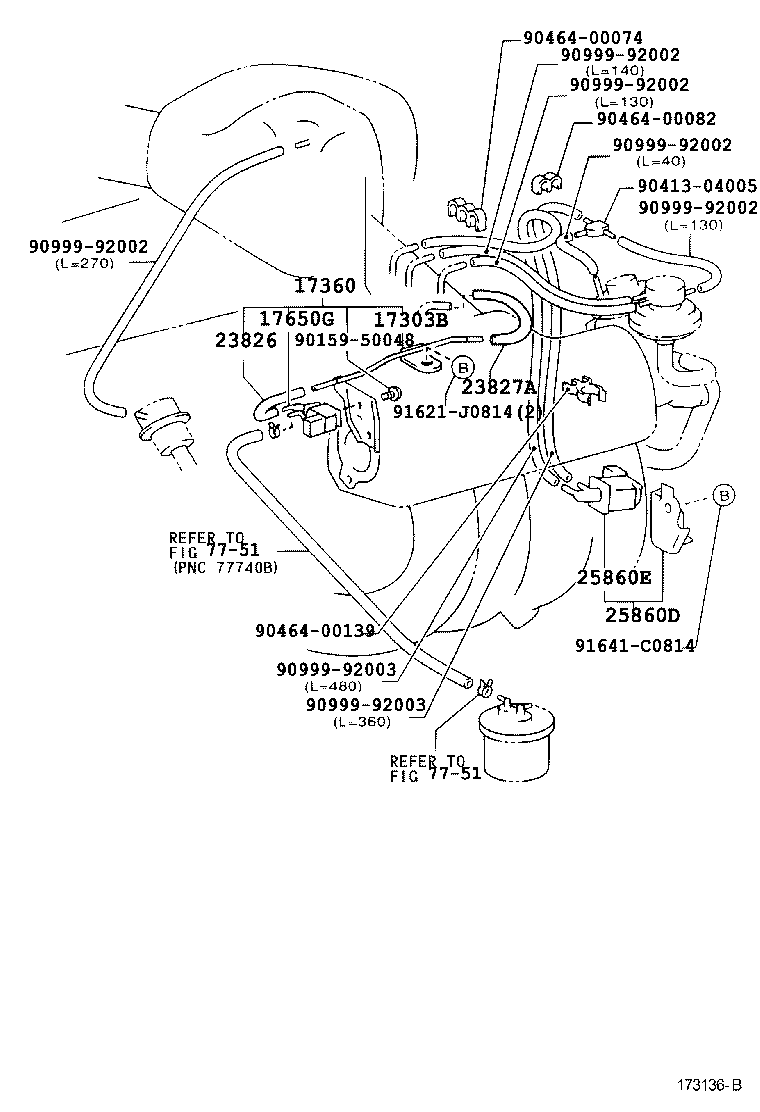 17360-75010 TUBE ASSY, AIR product image