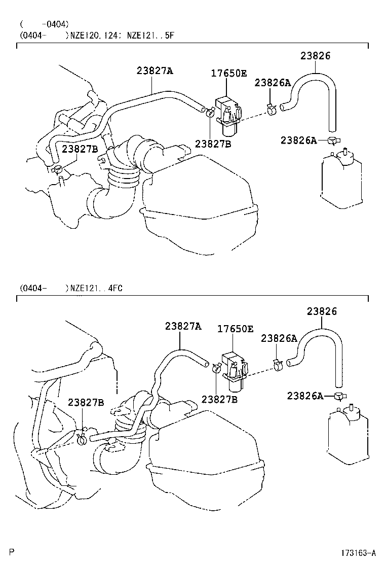 25760-64271 HOSE ASSY, VACUUM TRANSMITTING product image