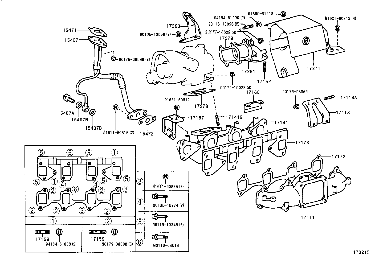 17111-58020 MANIFOLD, INTAKE product image