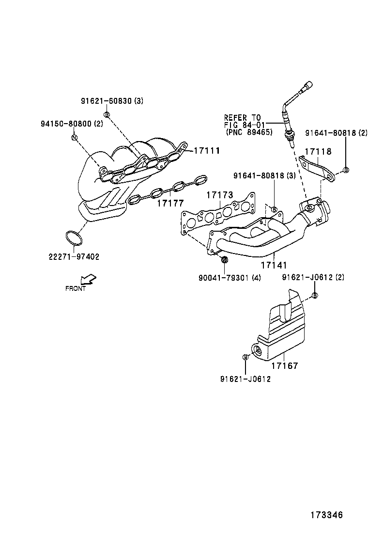 17111-97402 MANIFOLD, INTAKE product image
