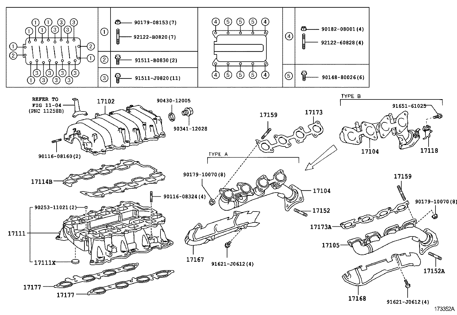 17118-50010 STAY, MANIFOLD product image