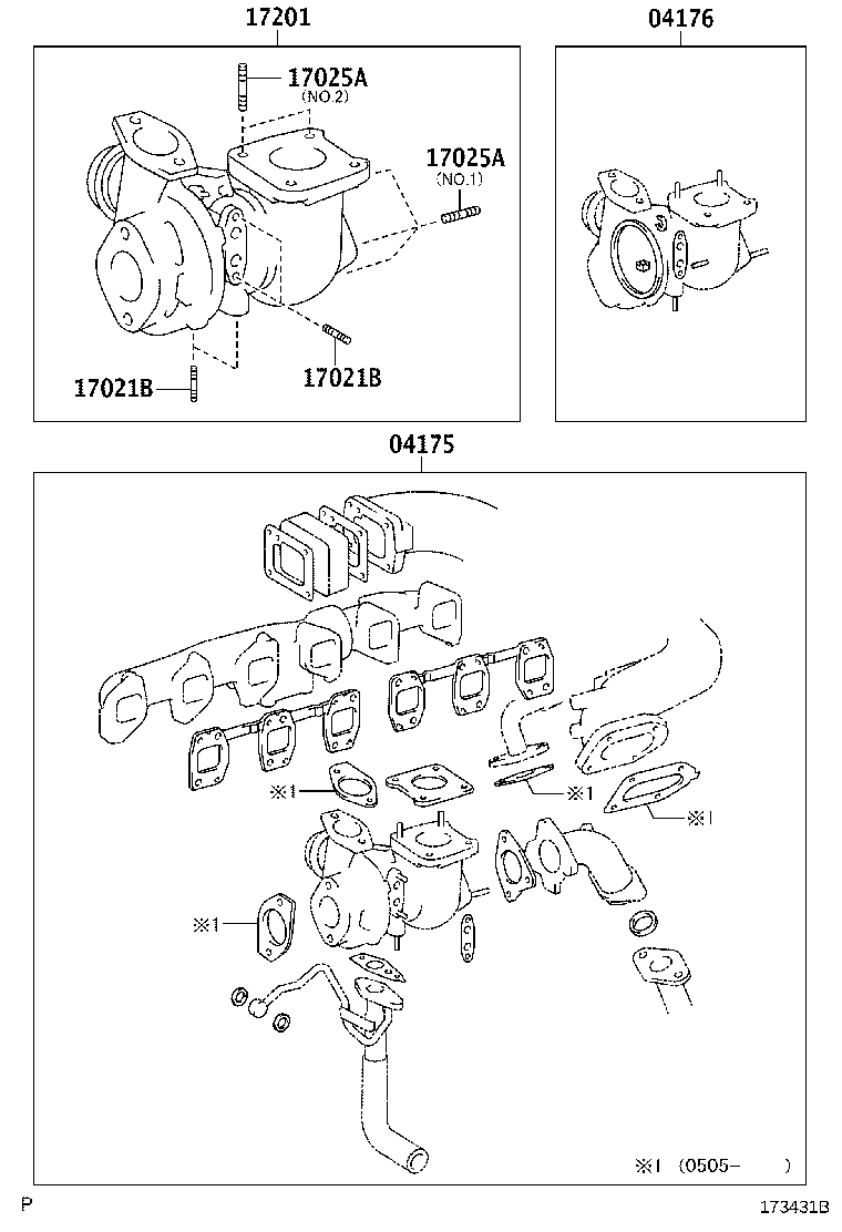 17021-17010 HOUSING SUB-ASSY, BEARING product image
