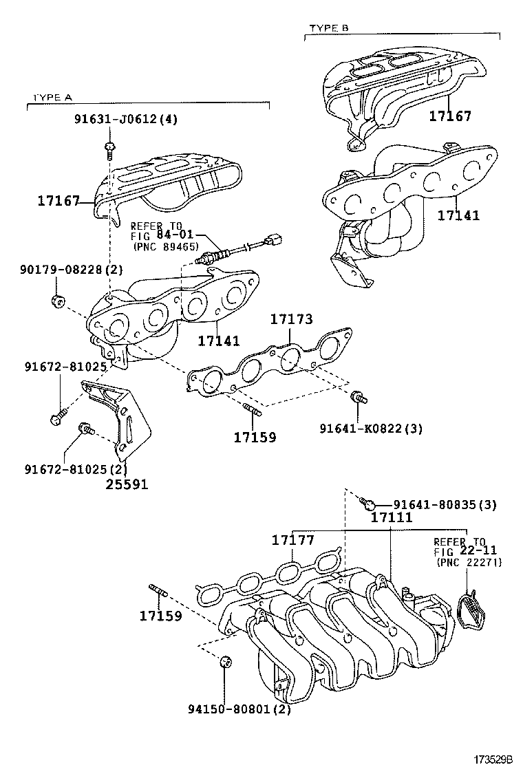 17120-21010 MANIFOLD, INTAKE product image