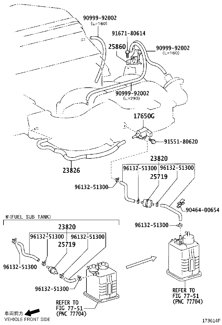 25860-75260 VALVE ASSY, VACUUM SWITCHING, NO.2 product image