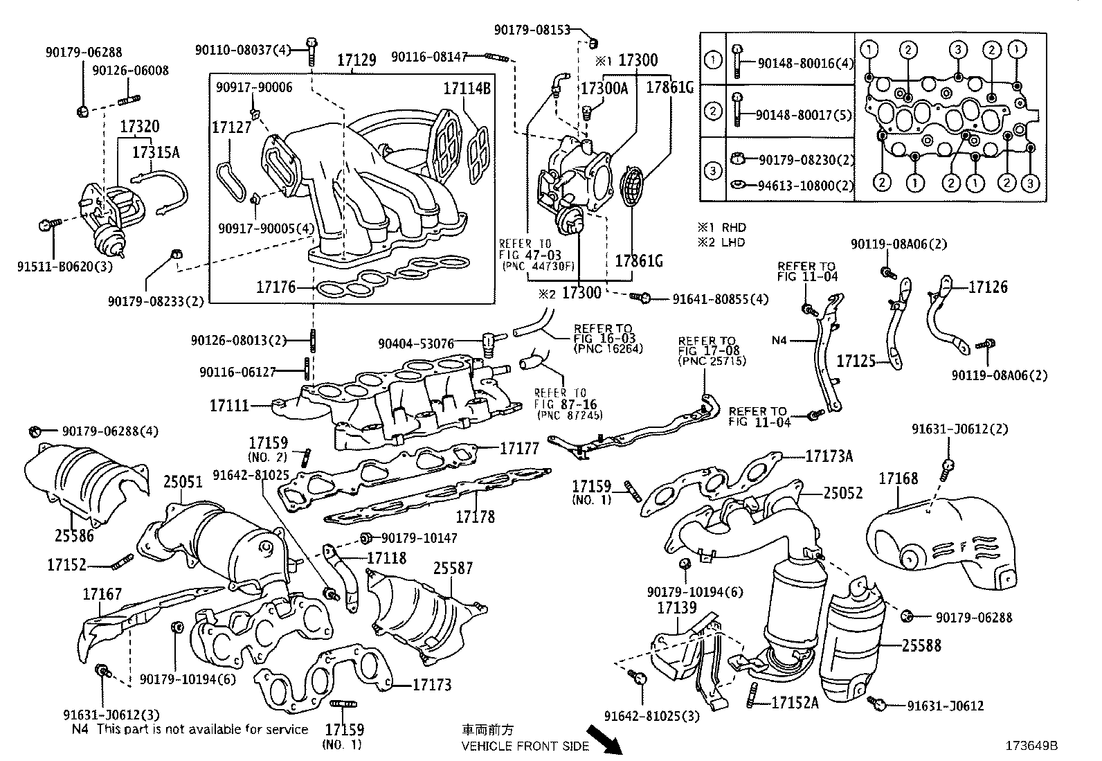 22271-20040 GASKET, INTAKE AIR CONNECTOR product image