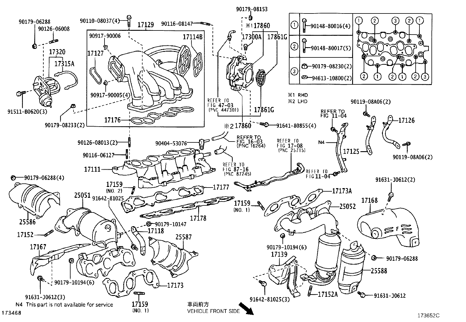 22271-20040 GASKET, INTAKE AIR CONNECTOR product image