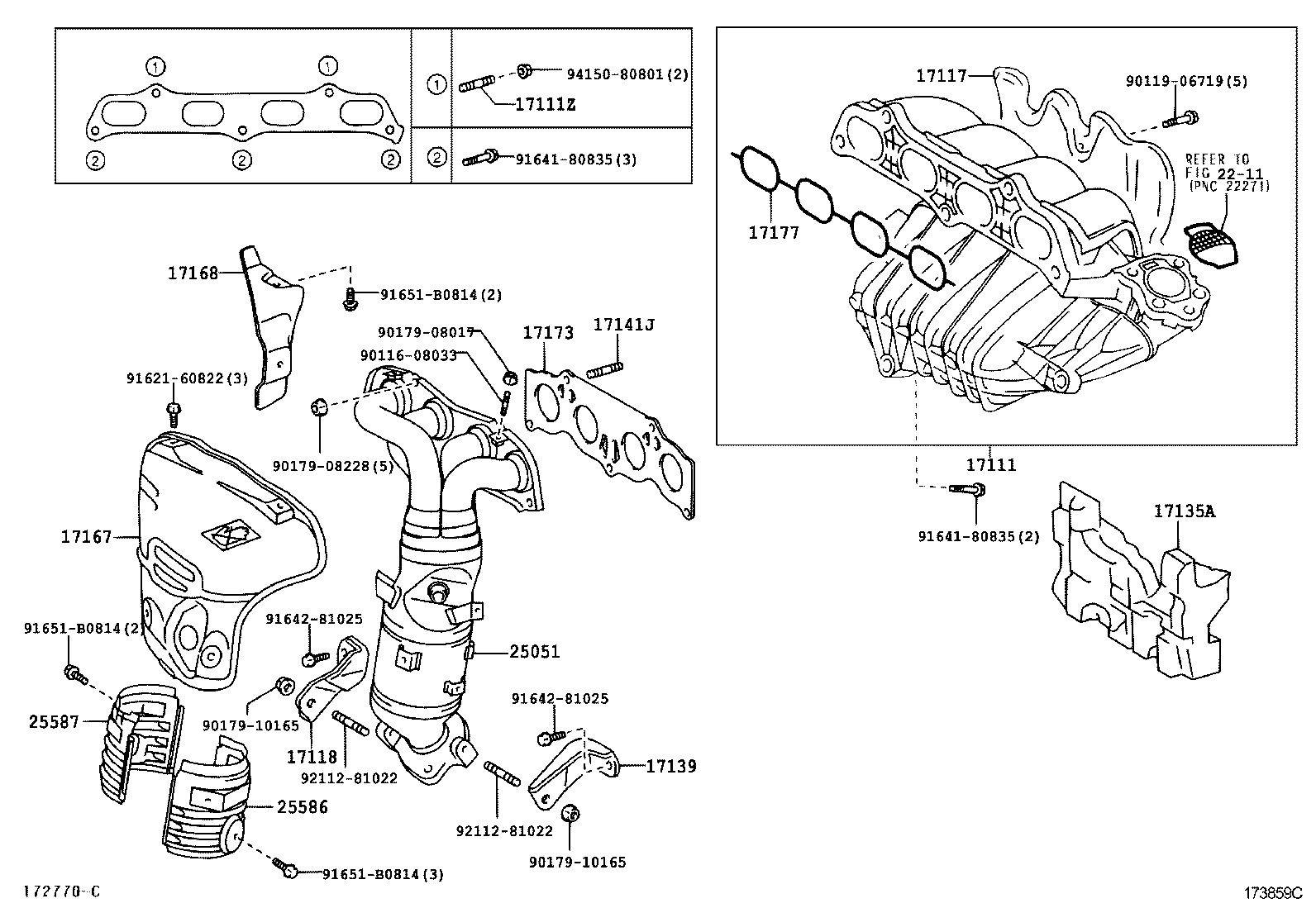 17117-28010 INSULATOR, INTAKE PIPE product image