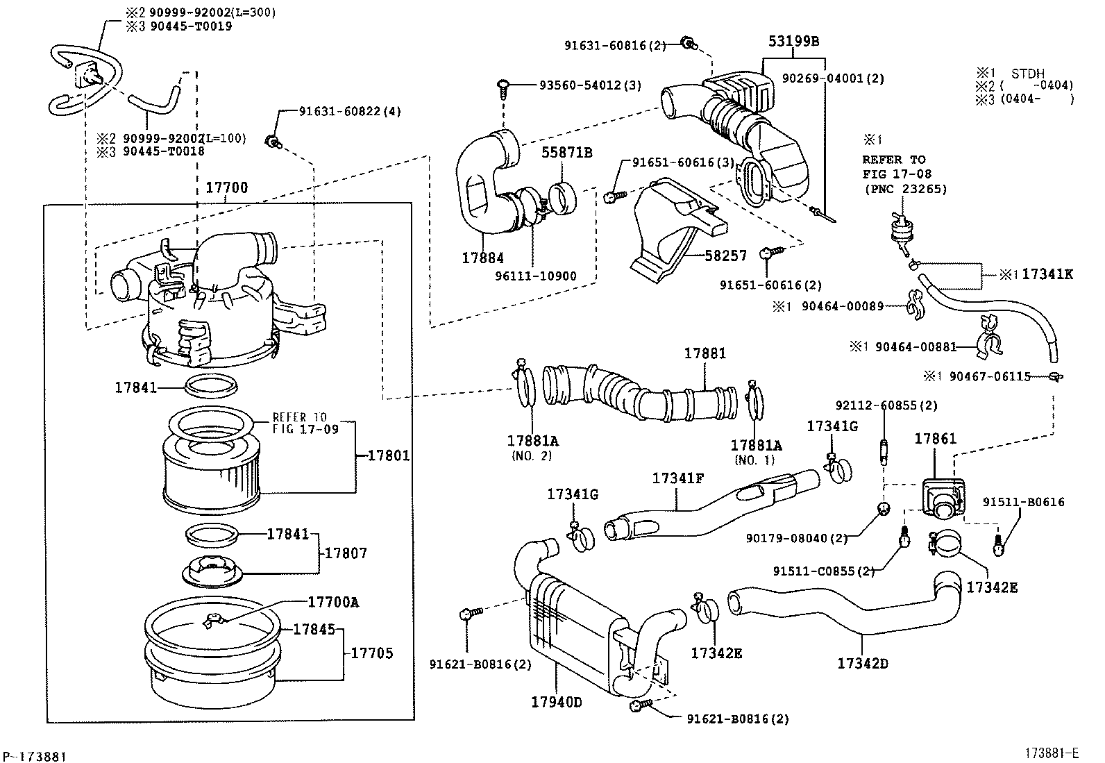 17030-78372 HOSE, AIR, NO.2 product image