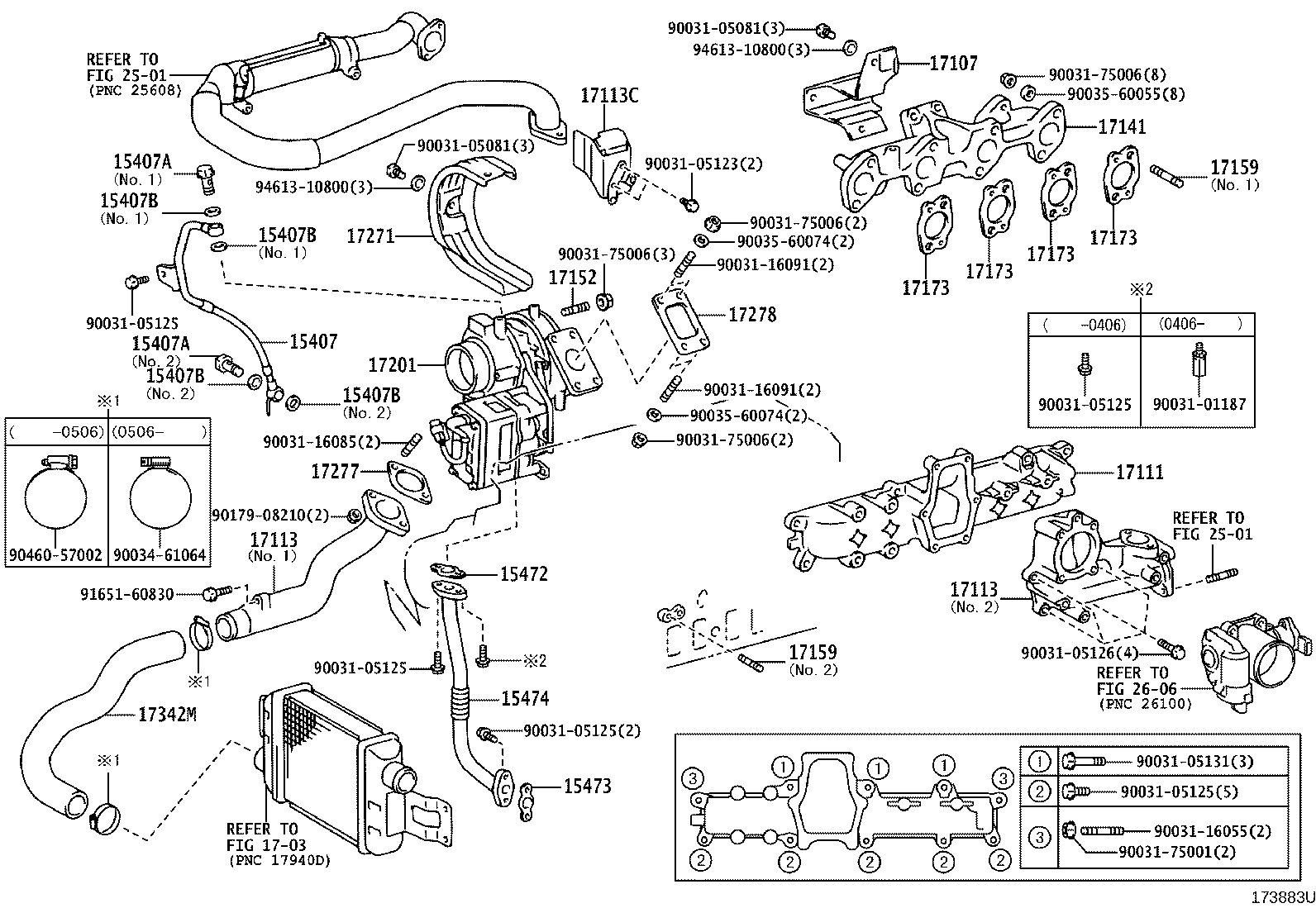 15407-78080 PIPE, TURBO OIL OUTLET product image