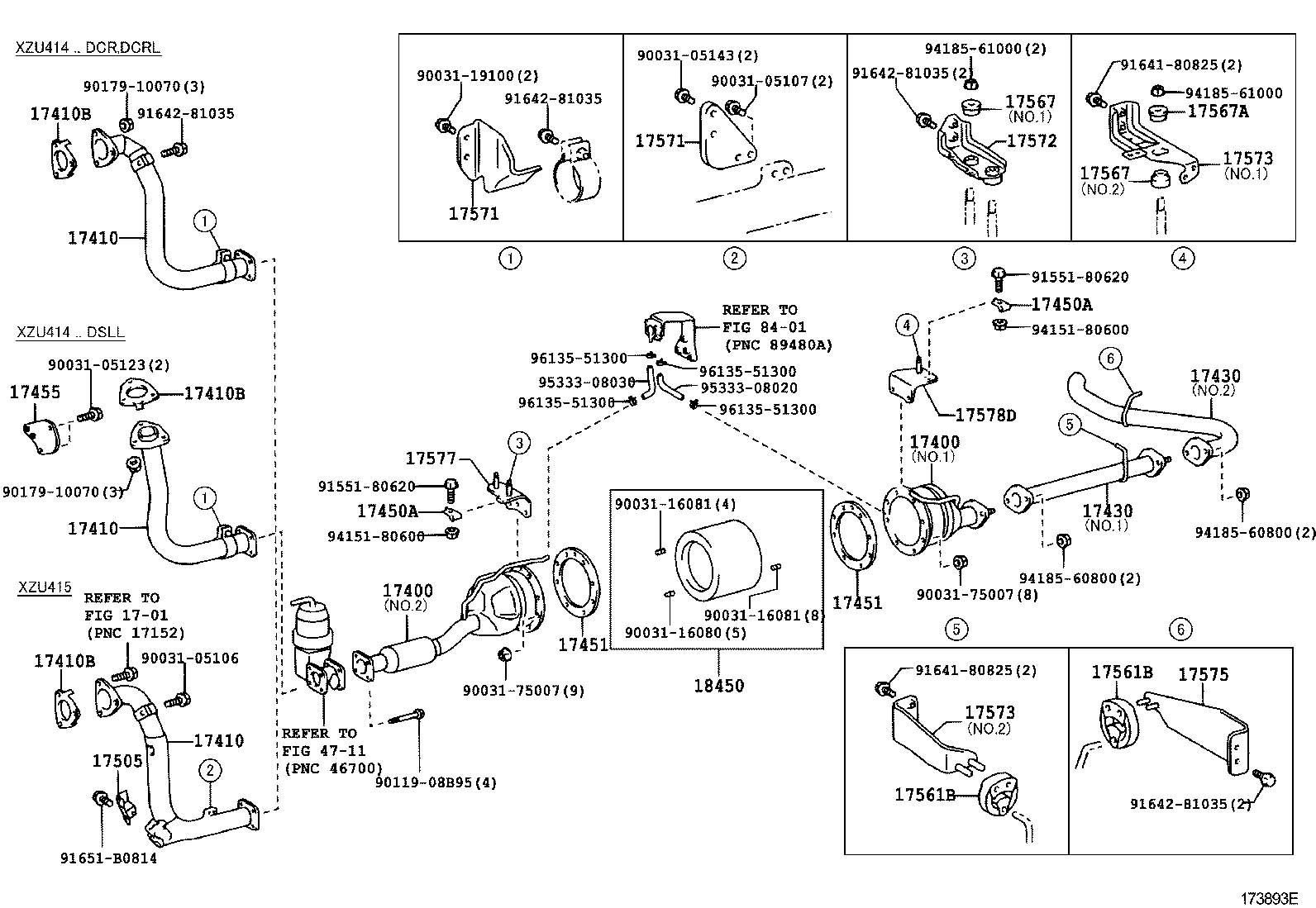 17405-78680 PIPE ASSY, EXHAUST, TAIL product image
