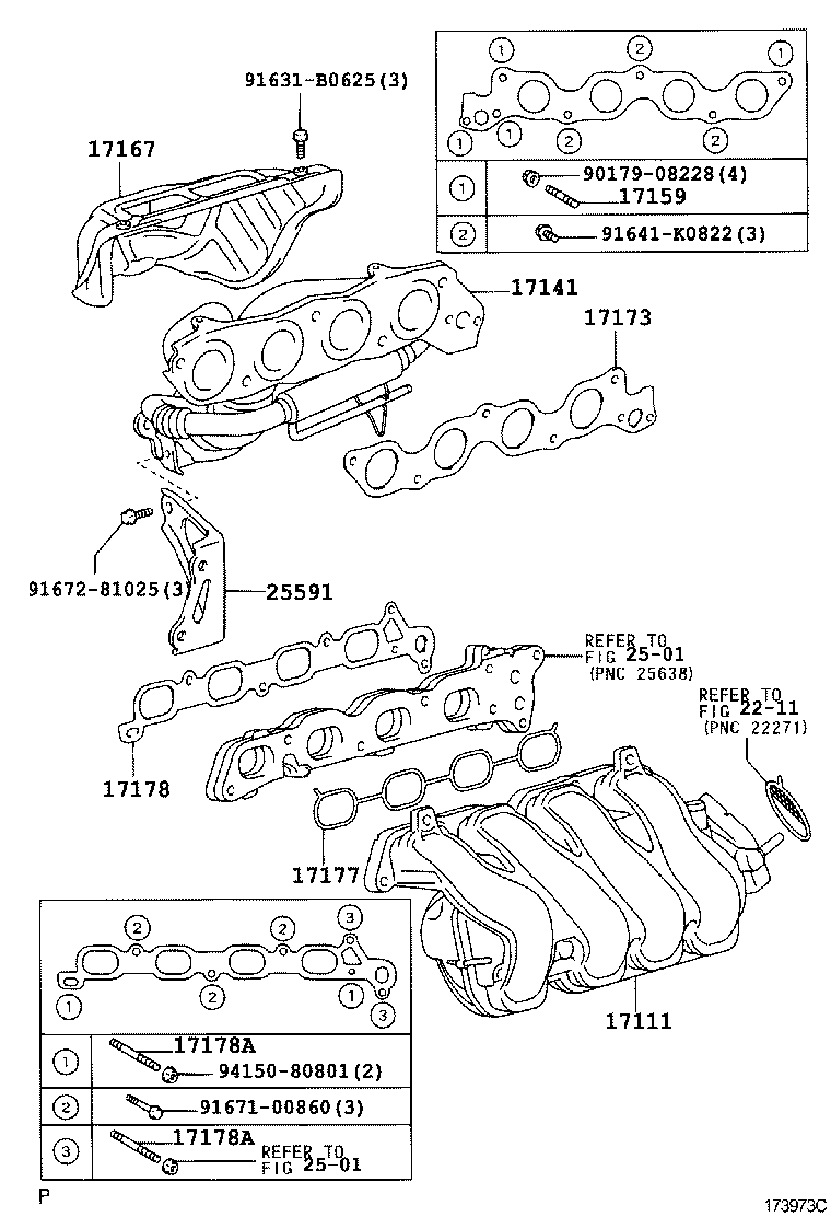17118-22060 STAY, MANIFOLD product image