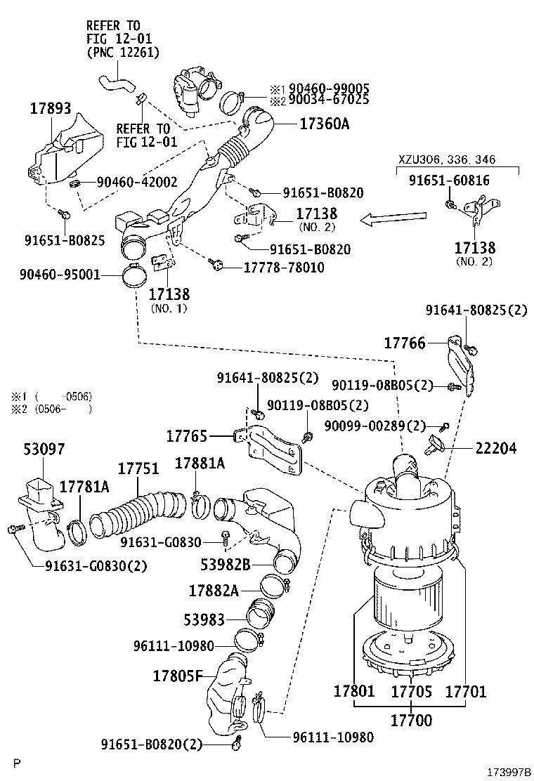 17030-78010 HOSE, AIR, NO.1 product image