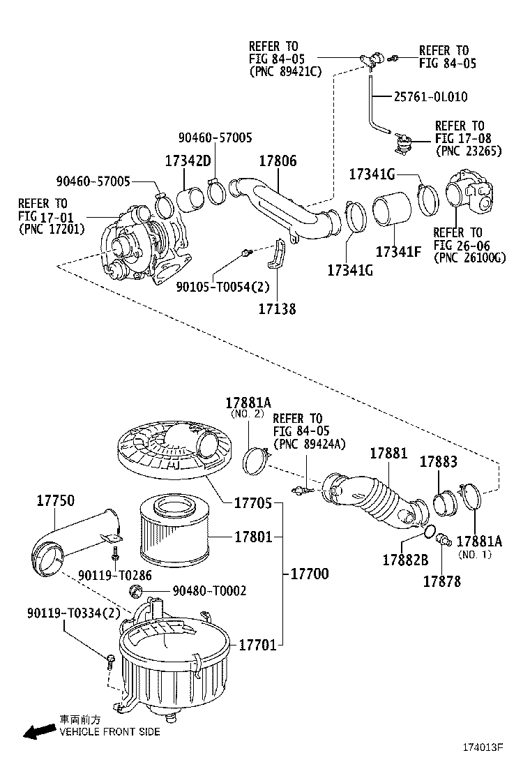 12601-0L040 PROTECTOR, INTERCOOLER product image