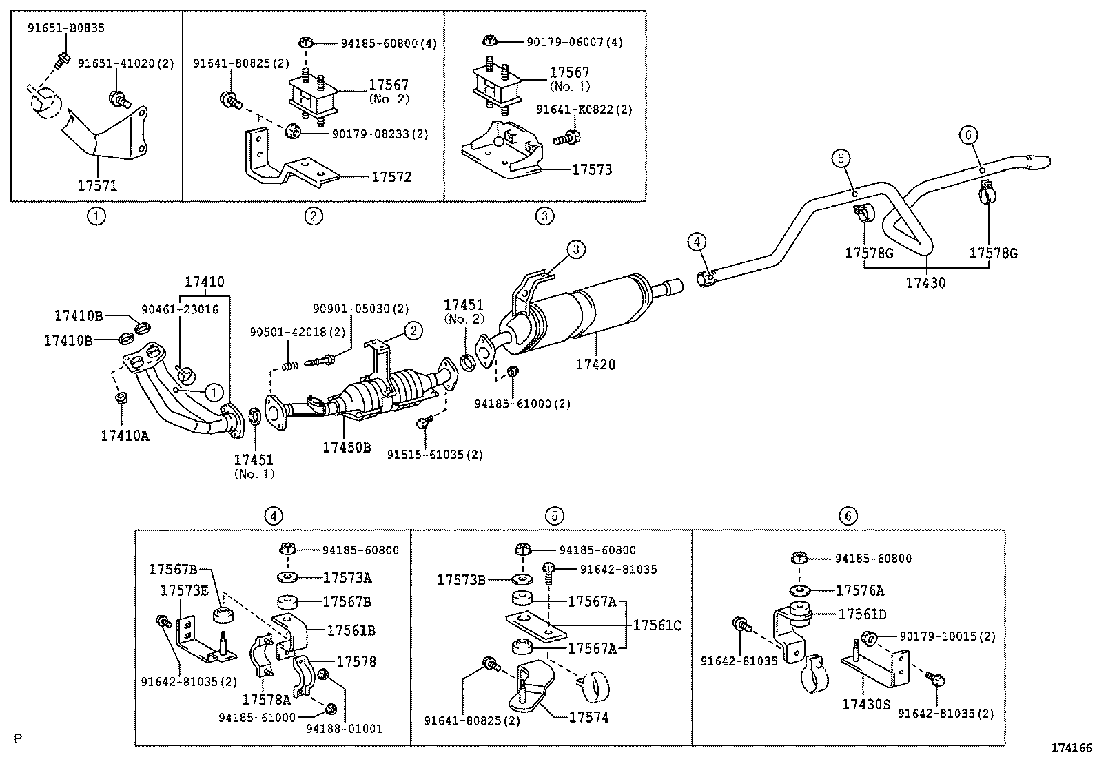 17430-5D270 PIPE ASSY, EXHAUST, TAIL product image