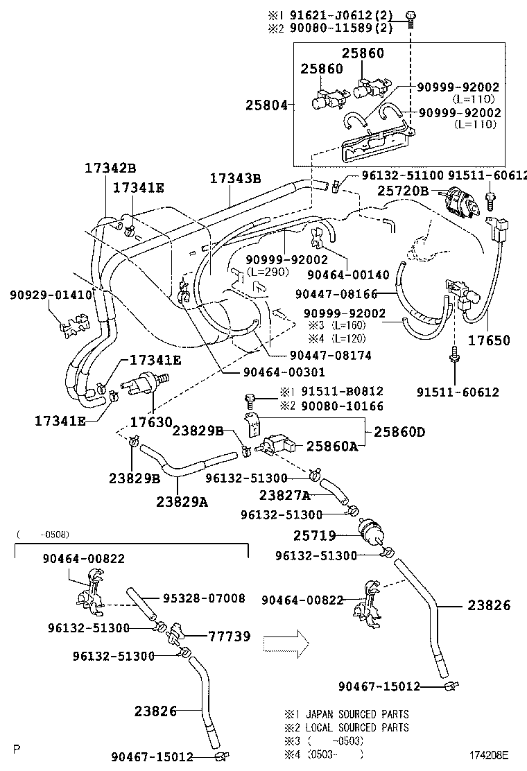 Thumbnail 2 for 17341-0F010