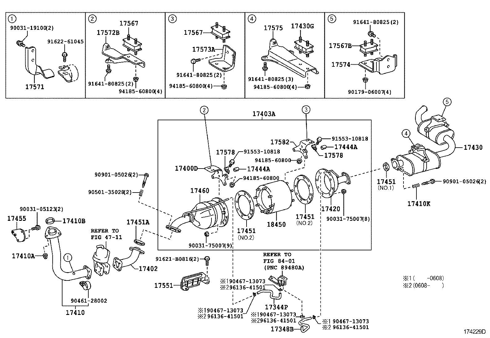 17405-17200 PIPE ASSY, EXHAUST, TAIL product image