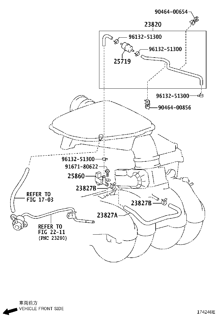 25860-75260 VALVE ASSY, VACUUM SWITCHING, NO.2 product image
