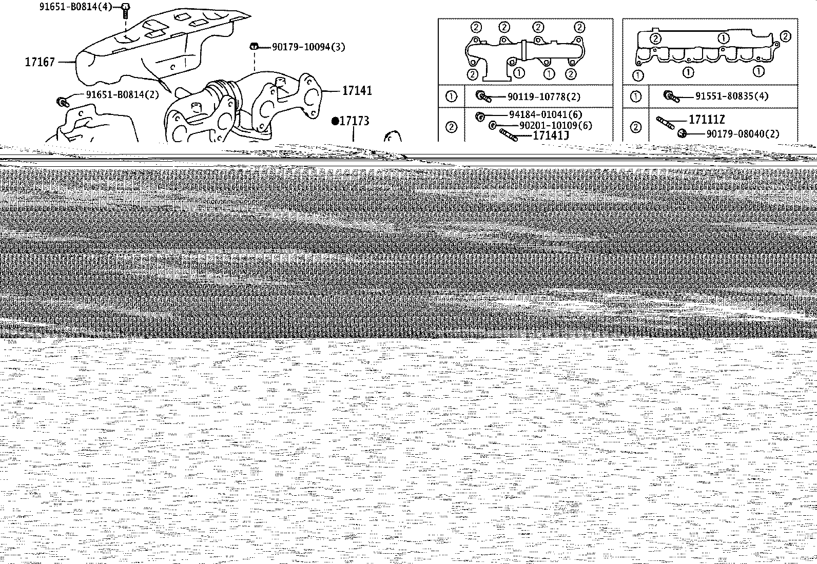 17101-30011 MANIFOLD, INTAKE product image