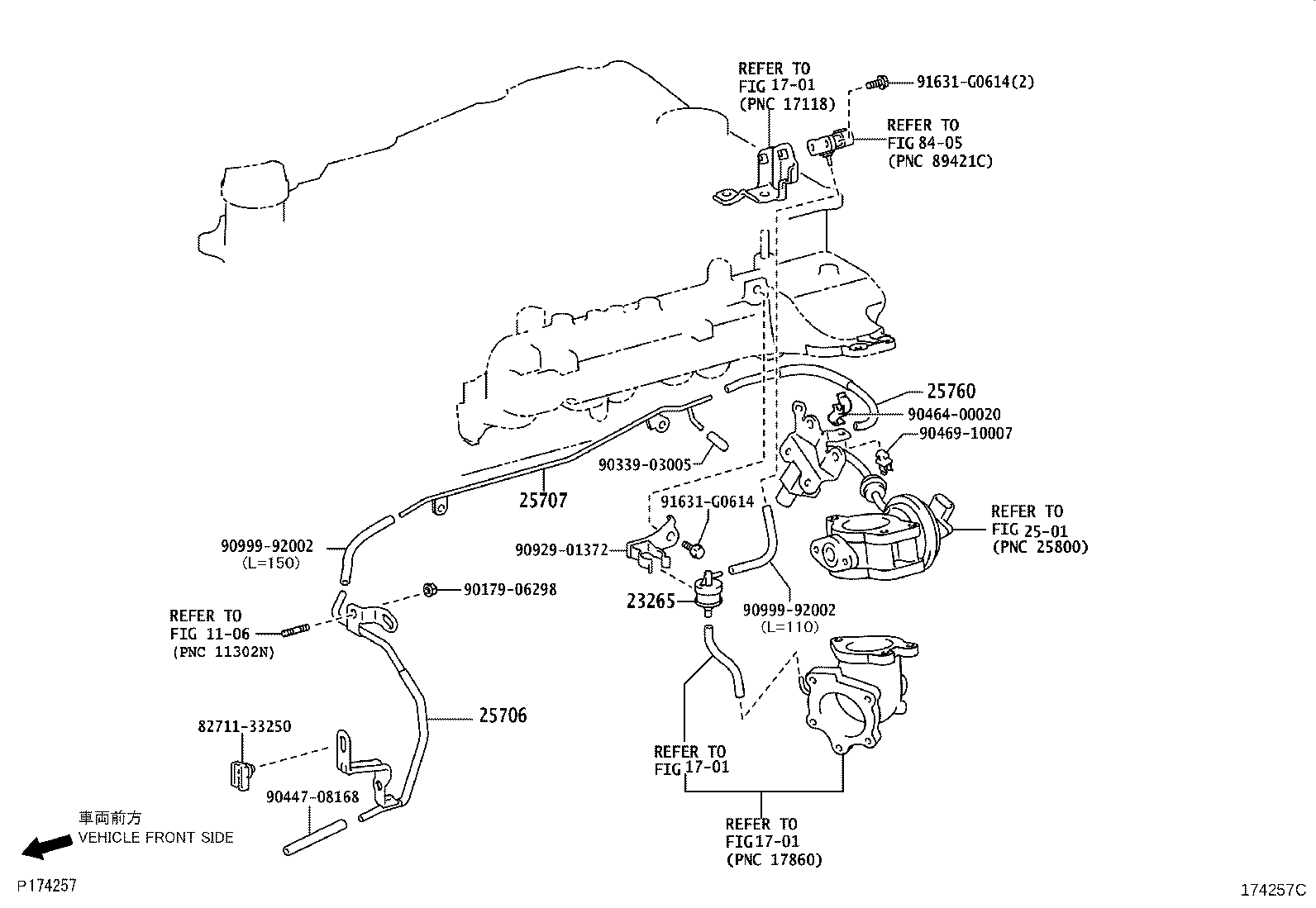 25860-30140 VALVE ASSY, VACUUM SWITCHING, NO.1 product image